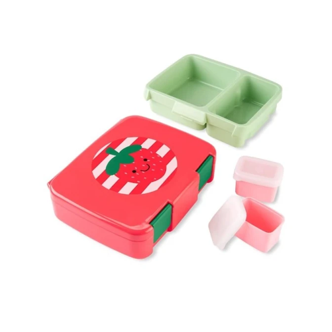 Контейнер для еды Spark Style Bento Клубника, красный, 3+ лет
