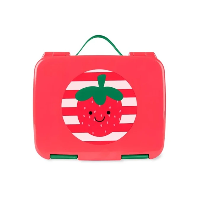 Контейнер для еды Spark Style Bento Клубника, красный, 3+ лет