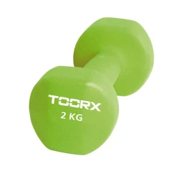 Гантеля Toorx 2 кг, зеленая Гантеля Toorx 2 кг, зеленая