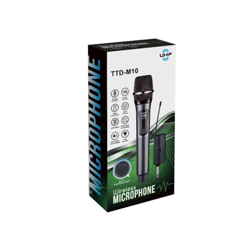 Микрофон Wireless Microphone TTD-M10 Black Микрофон Wireless Microphone TTD-M10 Black