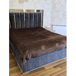 Örtük MiraNova LQ-117, qəhvəyi, 150x200 sm