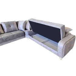 Модульный диван Ankara 3+2, 3100/2600x680x800 мм, серый Модульный диван Ankara 3+2, 3100/2600x680x800 мм, серый