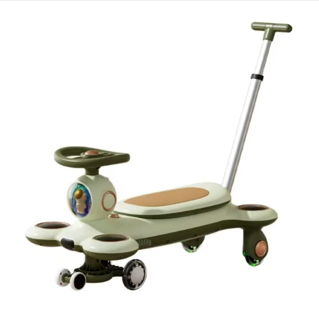 Беговел Yo-Yo Car, пластик, зеленый, 1-6 лет Беговел Yo-Yo Car, пластик, зеленый, 1-6 лет