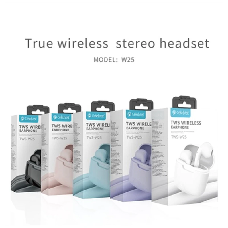 Simsiz qulaqlıq Celebrat TWS-W25 ağ Simsiz qulaqlıq Celebrat TWS-W25 ağ