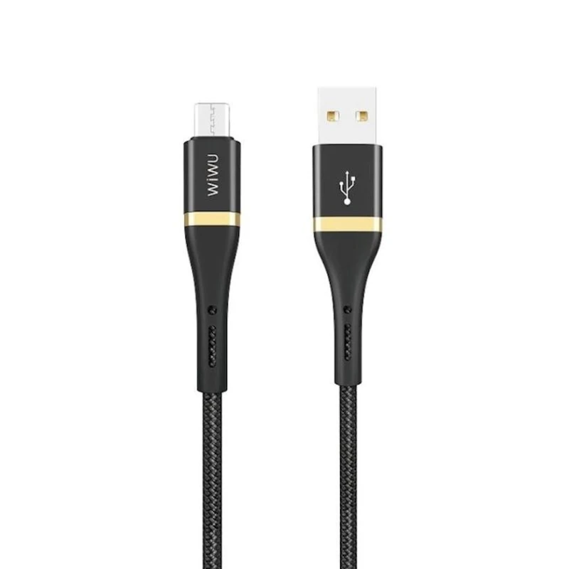 USB-кабель Wiwu ED-102 Elite micro USB 2м, черный