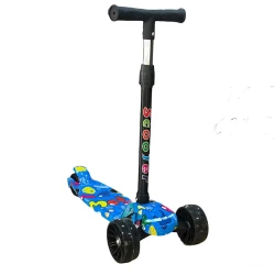 Uşaqlar üçün samokat FZ 601-QA, mavi