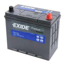 Аккумулятор автомобильный Exide Premium EA456, 45Ач, 390A, 12В, R+