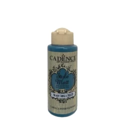Mat boya Cadence Style Matt Paint S9062 Dark Turquoise, məxmər effekti ilə, 120 ml