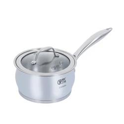 Ковш Gipfel Cantata 1261, 1.8 л, нержавеющая сталь, с крышкой, серебристый (251039)