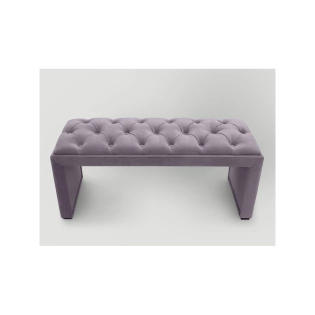 Скамейка 15, ткань, сиреневый, 40x35x80 см Скамейка 15, ткань, сиреневый, 40x35x80 см