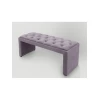 Скамейка 15, ткань, сиреневый, 40x35x80 см Скамейка 15, ткань, сиреневый, 40x35x80 см
