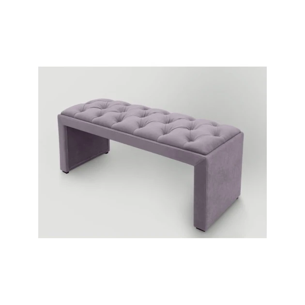 Скамейка 15, ткань, сиреневый, 40x35x80 см Скамейка 15, ткань, сиреневый, 40x35x80 см
