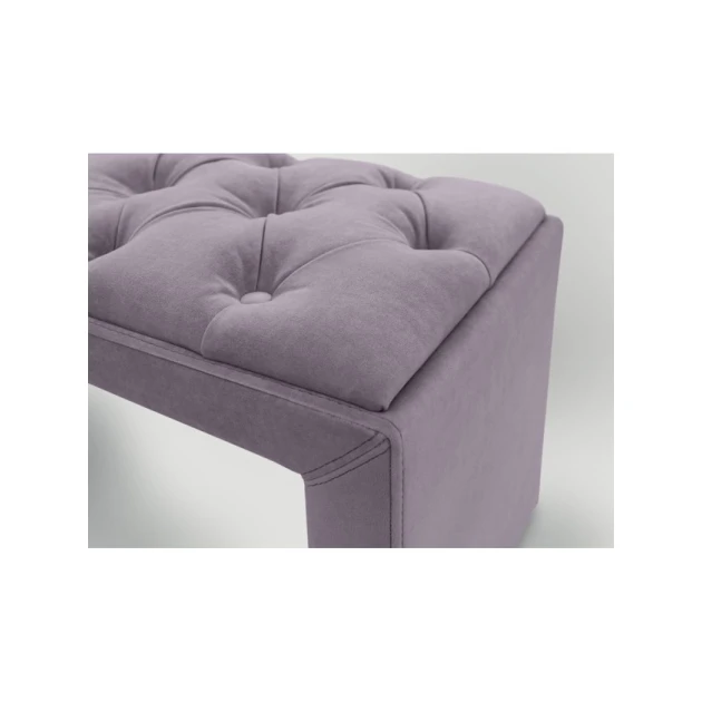 Скамейка 15, ткань, сиреневый, 40x35x80 см Скамейка 15, ткань, сиреневый, 40x35x80 см