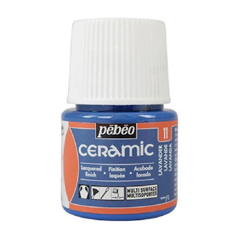 Keramika üçün boya Pebeo Ceramic 11 Lavender, Lavanda, 45 ml
