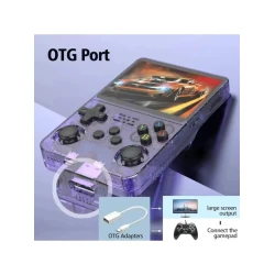 Игровая ретро-консоль R36S Black Игровая ретро-консоль R36S Black