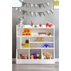 Детский шкаф для игрушек Ev Plus Memory, ЛДСП, белый, 100х100х37 см Детский шкаф для игрушек Ev Plus Memory, ЛДСП, белый, 100х100х37 см