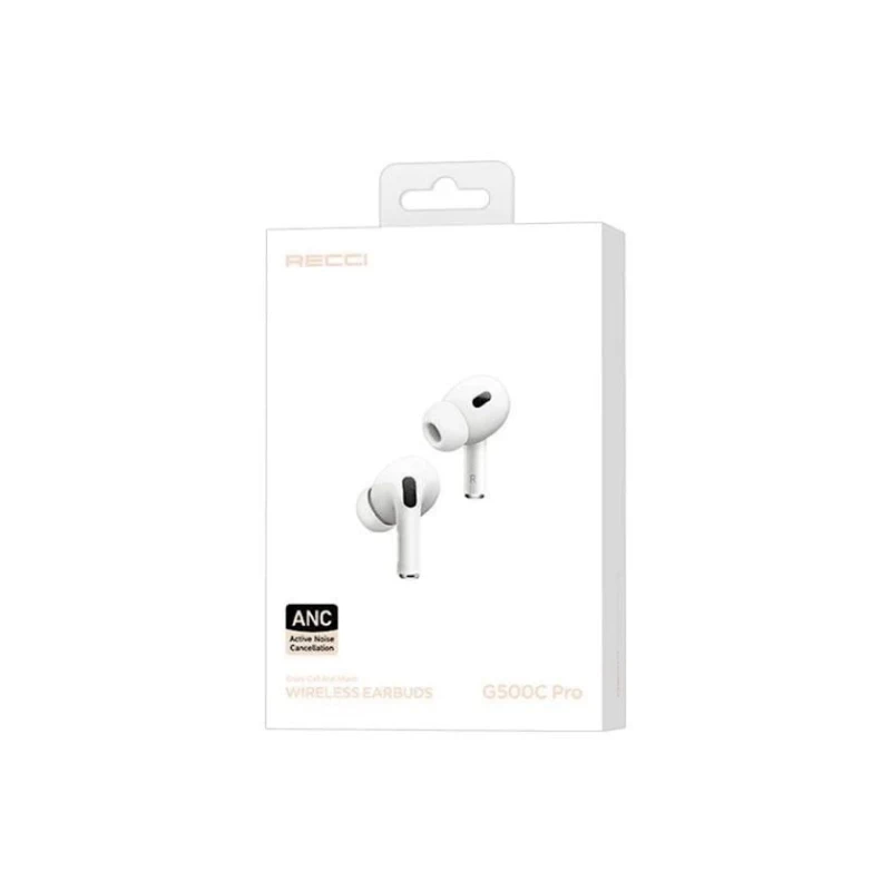 Беспроводные наушники Recci G500C Pro White