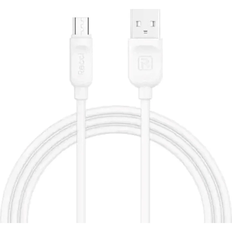 Кабель Micro USB Recci RCM-P200, 2 м, белый Кабель Micro USB Recci RCM-P200, 2 м, белый