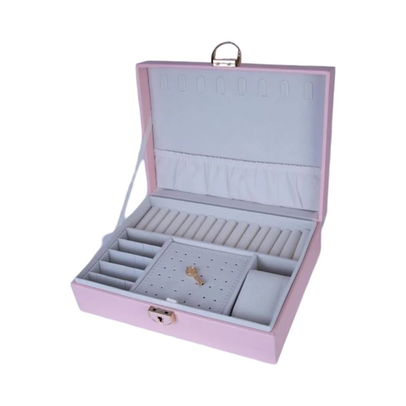 Органайзер для аксессуаров JQD646, розовый, 23x14x6.5 см