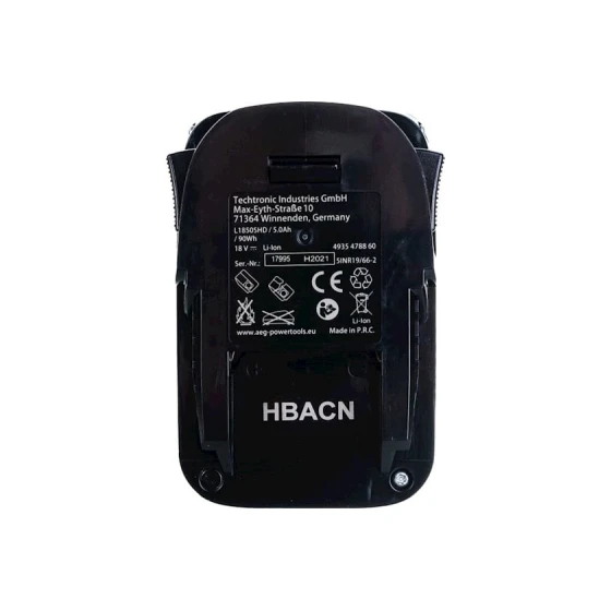 Akkumulyator AEG L1850SHD 18V Akkumulyator AEG L1850SHD 18V