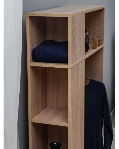 Rəfli asılqan Letta Somona, 146x25х79 sm, LDSP, bej