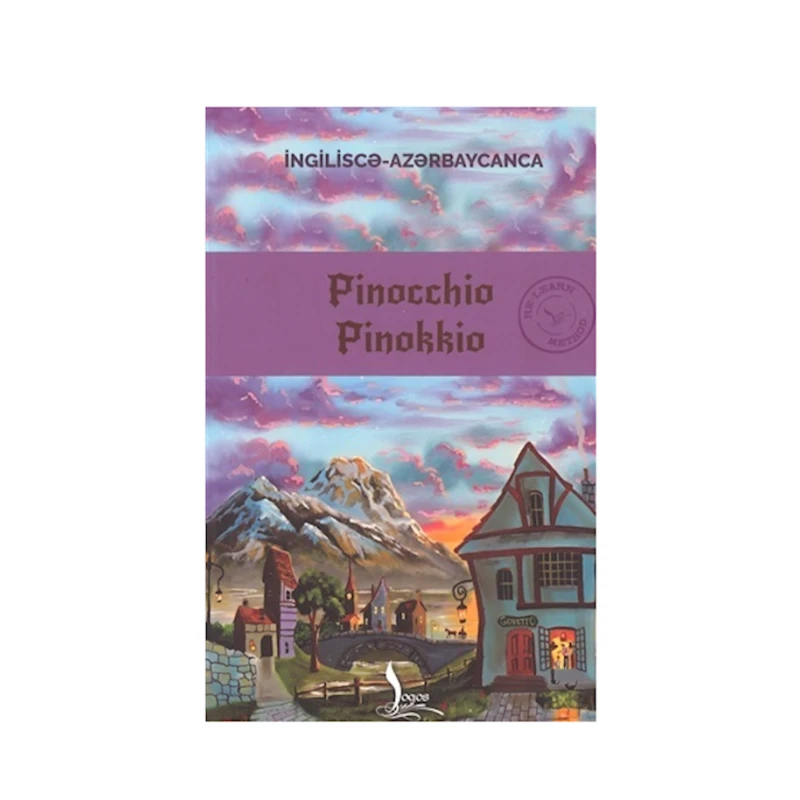 Книга Loqos Pinokkio (İngiliscə-Azərbaycanca)