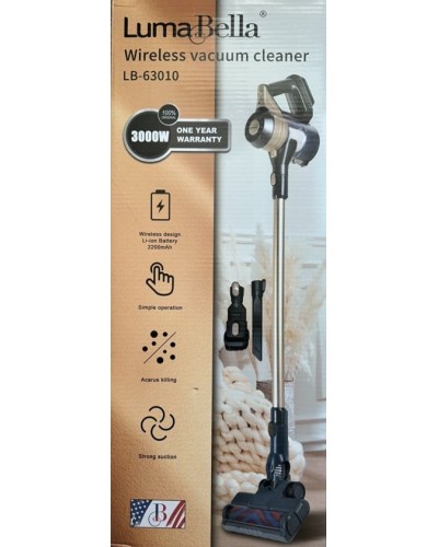 Vertikal tozsoran Luma Bella LB-63010, qara/qızılı - LB-63010