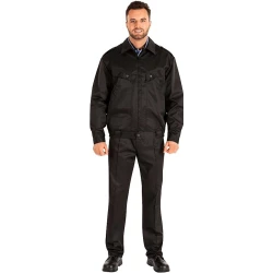 Kişilər üçün dəst Safe 66757929, qara, pambıq/poliester, ölçü L