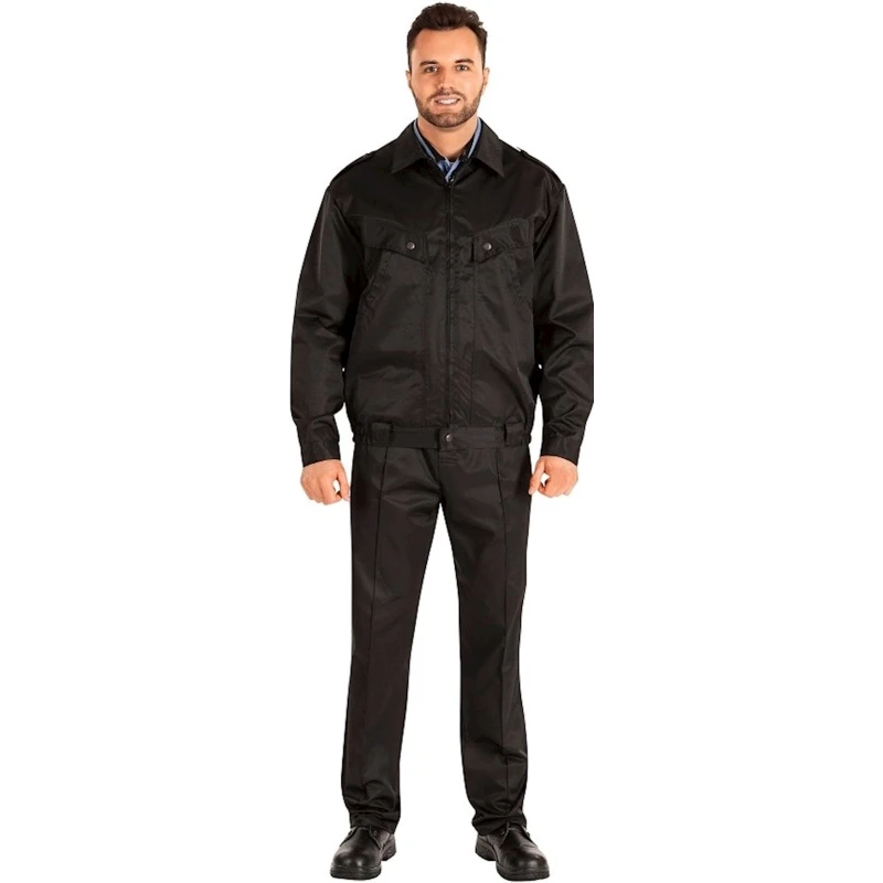 Костюм мужской Safe 66757929, черный, хлопок/полиэстер, размер L Костюм мужской Safe 66757929, черный, хлопок/полиэстер, размер L