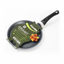 Сковорода для блинов Мечта Гранит 12701, 22 см, Алюминий, Черный Сковорода для блинов Мечта Гранит 12701, 22 см, Алюминий, Черный