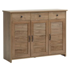 Bufet JYSK Manderup 128х98х43 sm, XDF, qəhvəyi