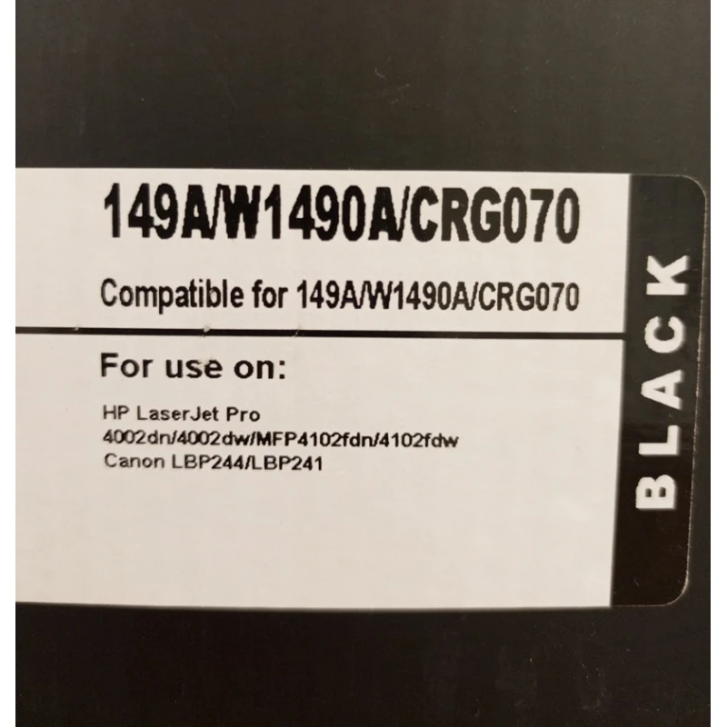 Тонер-картридж BrighTTone 149A/W1490A/CRG070 BK
