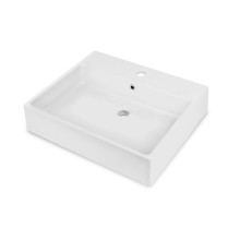 Çanaq Deante Temisto CDT 6U6S, masaaltı/divar, 16.4x50x11.5 sm, keramika, ağ