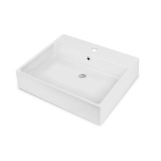 Çanaq Deante Temisto CDT 6U6S, masaaltı/divar, 16.4x50x11.5 sm, keramika, ağ