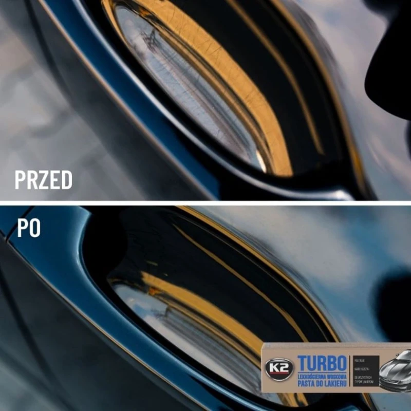 Нежная абразивная паста против царапин K2 TURBO 120гр Нежная абразивная паста против царапин K2 TURBO 120гр