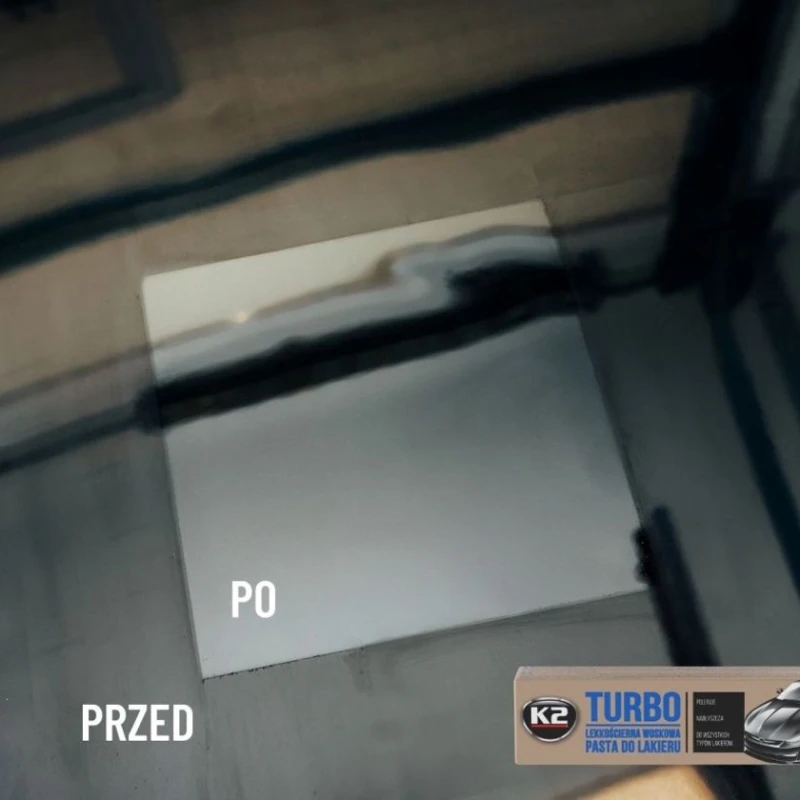 Нежная абразивная паста против царапин K2 TURBO 120гр Нежная абразивная паста против царапин K2 TURBO 120гр