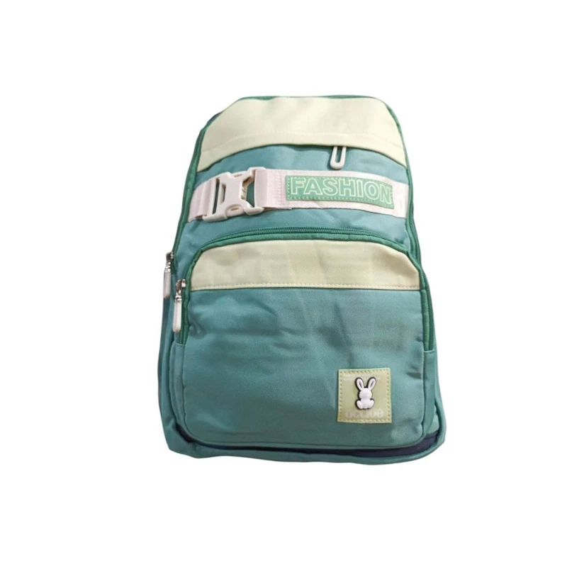 Məktəbli bel çantası M-173_S_1, neylon, firuzəyi