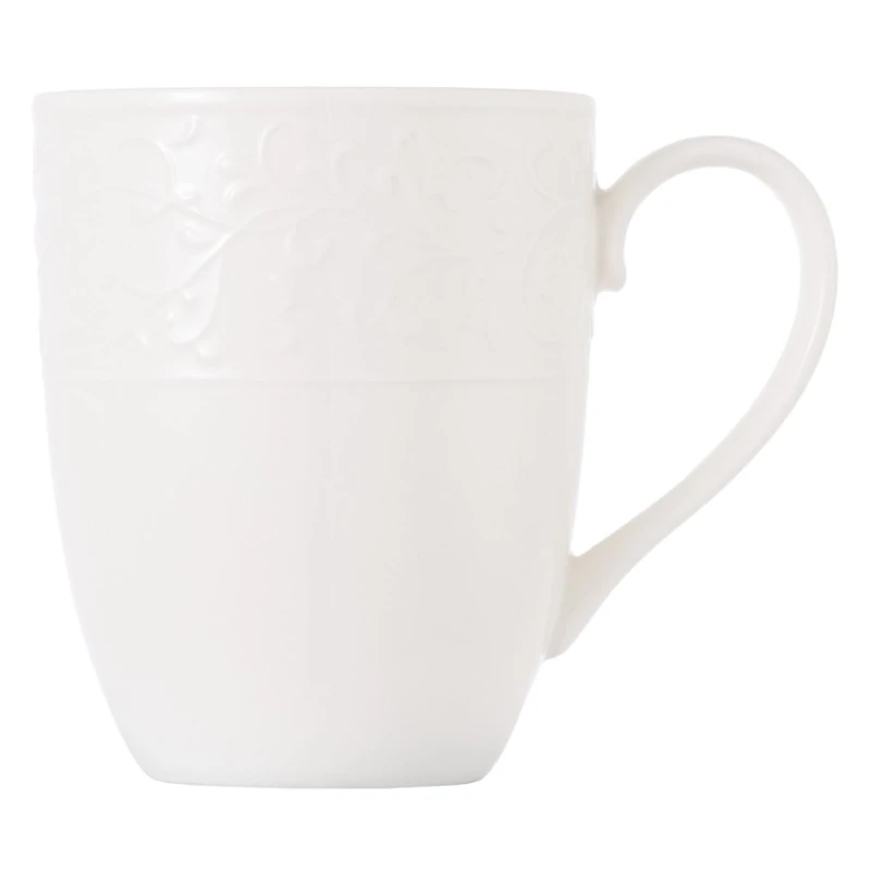 Набор кружек Gipfel Silvia 42927, 340 мл, 2 шт, фарфор, белый Набор кружек Gipfel Silvia 42927, 340 мл, 2 шт, фарфор, белый