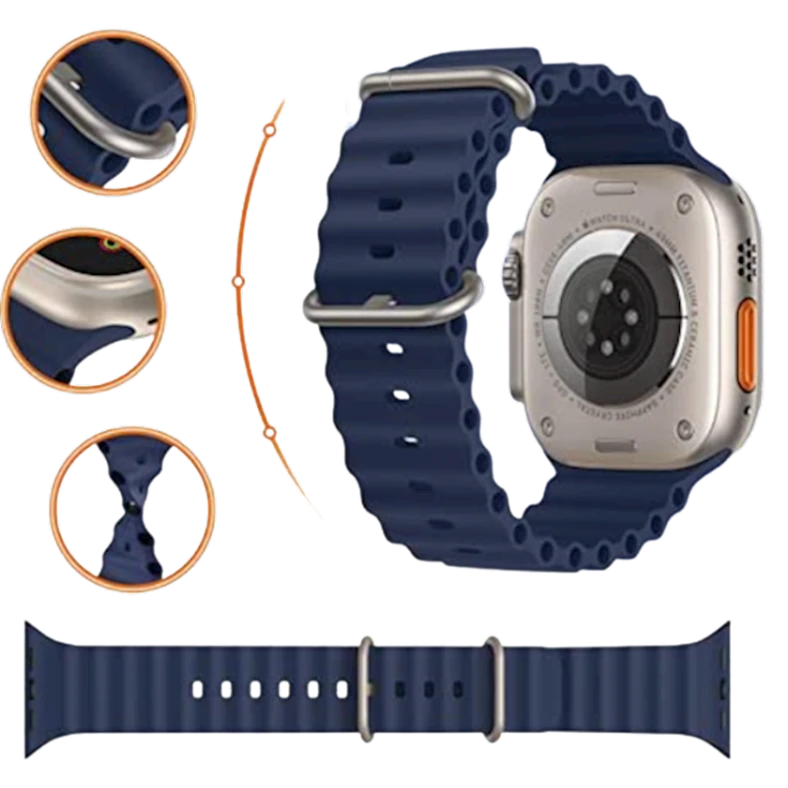 Ремешок Greatcase для умных часов Blue 49mm