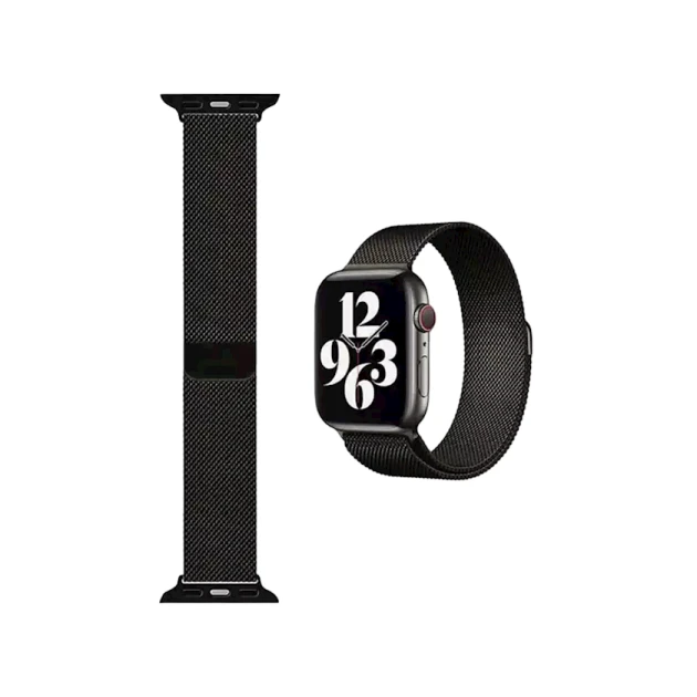 Ремешок для Apple Watch WiWU Milano Watch Band 38/40 мм, 235 мм, Black Ремешок для Apple Watch WiWU Milano Watch Band 38/40 мм, 235 мм, Black