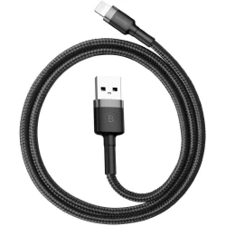 Кабель USB Baseus Сafule Lightning 1.5A 2 м, Серый