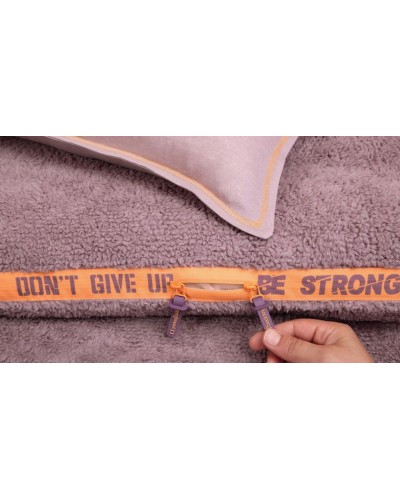 Yataq dəsti Yataş CoverMe Quit, yataq örtüyü 160x220 sm, mələfə 100х200 sm, yastıq üzü 50x70 sm, birnəfərlik, pambıq/poliester, bənövşəyi
