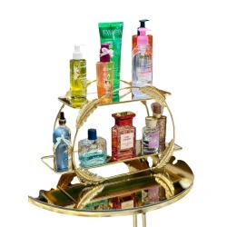 Органайзер для косметических принадлежностей Smil 1483, золотистый Органайзер для косметических принадлежностей Smil 1483, золотистый