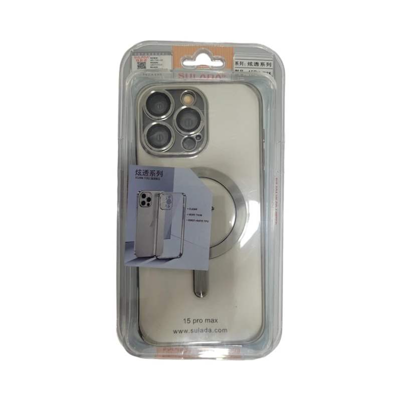 Çexol Sulada Apple iPhone 15 Pro Max üçün Gray