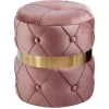 Пуфик 36, ткань, розовый, 40x35x35 см Пуфик 36, ткань, розовый, 40x35x35 см