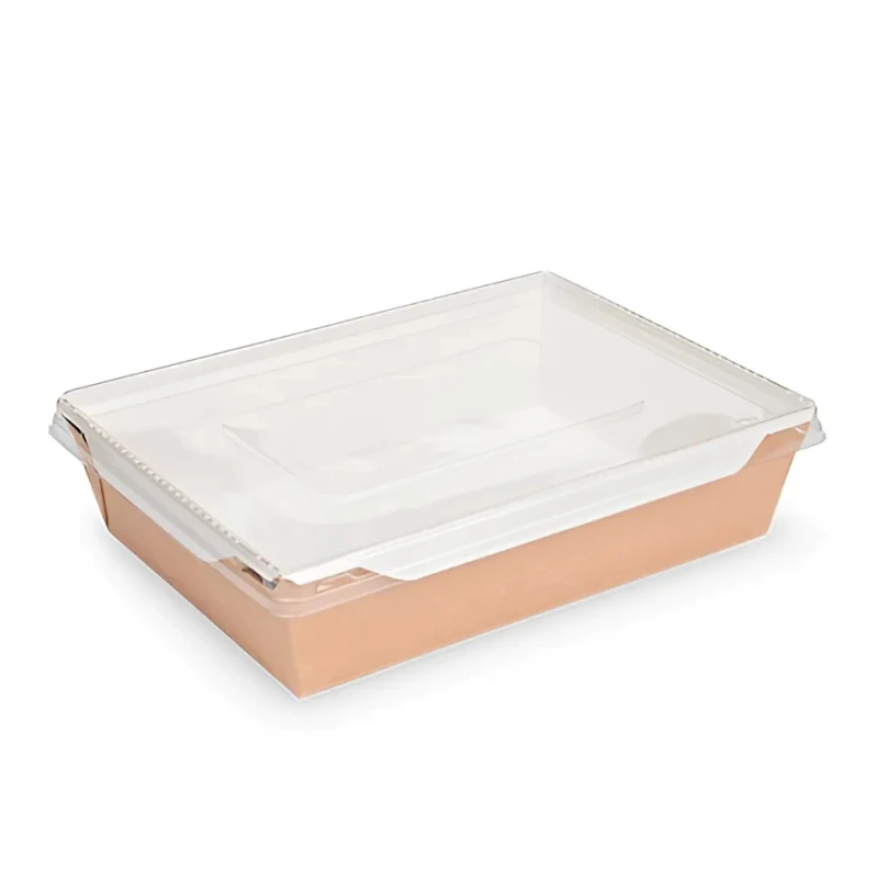 Одноразовые контейнеры для салата Loyal-2371243503, 300 шт, коричневые