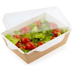 Salat üçün birdəfəlik konteynerlər Loyal-2371243503, 300 əd, qəhvəyi