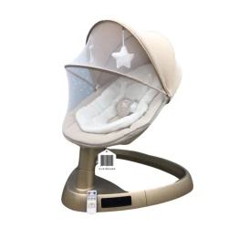 Кресло-качалка Cool Baby VL-KIDS-169, бежевая