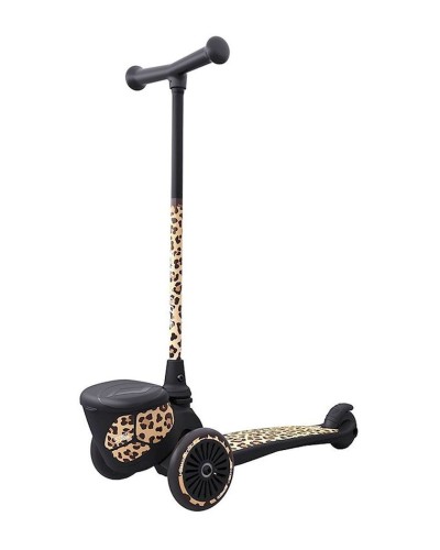 Samokat Scoot&Ride, qara/qəhvəyi, 58x26x62.5 sm