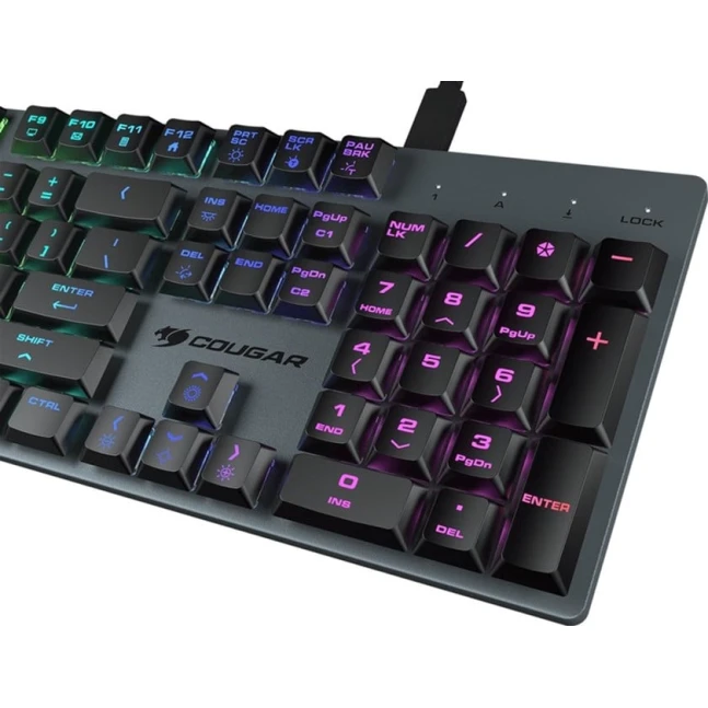 Klaviatura Cougar Luxlim Red Switch USB (CGR-WO1MI-LUX) Klaviatura Cougar Luxlim Red Switch USB (CGR-WO1MI-LUX)